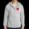 Essential Fleece Full Zip Hooded Sweatshirt Thumbnail