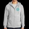 Essential Fleece Full Zip Hooded Sweatshirt Thumbnail