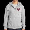 Essential Fleece Full Zip Hooded Sweatshirt Thumbnail