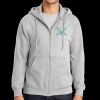 Essential Fleece Full Zip Hooded Sweatshirt Thumbnail