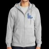 Essential Fleece Full Zip Hooded Sweatshirt Thumbnail