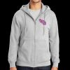 Essential Fleece Full Zip Hooded Sweatshirt Thumbnail
