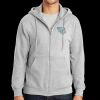 Essential Fleece Full Zip Hooded Sweatshirt Thumbnail