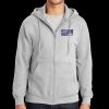 Essential Fleece Full Zip Hooded Sweatshirt Thumbnail