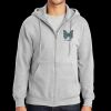 Essential Fleece Full Zip Hooded Sweatshirt Thumbnail