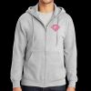 Essential Fleece Full Zip Hooded Sweatshirt Thumbnail