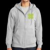 Essential Fleece Full Zip Hooded Sweatshirt Thumbnail
