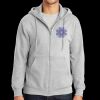 Essential Fleece Full Zip Hooded Sweatshirt Thumbnail