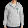 Essential Fleece Full Zip Hooded Sweatshirt Thumbnail