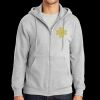 Essential Fleece Full Zip Hooded Sweatshirt Thumbnail