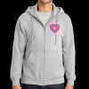 Essential Fleece Full Zip Hooded Sweatshirt Thumbnail