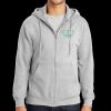 Essential Fleece Full Zip Hooded Sweatshirt Thumbnail
