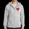 Essential Fleece Full Zip Hooded Sweatshirt Thumbnail