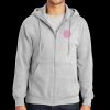 Essential Fleece Full Zip Hooded Sweatshirt Thumbnail