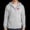Essential Fleece Full Zip Hooded Sweatshirt Thumbnail