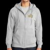 Essential Fleece Full Zip Hooded Sweatshirt Thumbnail