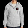 Essential Fleece Full Zip Hooded Sweatshirt Thumbnail