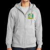 Essential Fleece Full Zip Hooded Sweatshirt Thumbnail