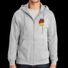 Essential Fleece Full Zip Hooded Sweatshirt Thumbnail