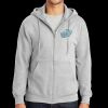 Essential Fleece Full Zip Hooded Sweatshirt Thumbnail