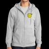 Essential Fleece Full Zip Hooded Sweatshirt Thumbnail