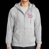 Essential Fleece Full Zip Hooded Sweatshirt Thumbnail