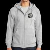Essential Fleece Full Zip Hooded Sweatshirt Thumbnail