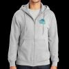 Essential Fleece Full Zip Hooded Sweatshirt Thumbnail