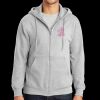 Essential Fleece Full Zip Hooded Sweatshirt Thumbnail