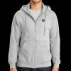 Essential Fleece Full Zip Hooded Sweatshirt Thumbnail