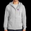 Essential Fleece Full Zip Hooded Sweatshirt Thumbnail