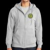 Essential Fleece Full Zip Hooded Sweatshirt Thumbnail