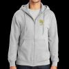 Essential Fleece Full Zip Hooded Sweatshirt Thumbnail