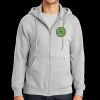 Essential Fleece Full Zip Hooded Sweatshirt Thumbnail