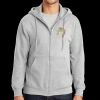 Essential Fleece Full Zip Hooded Sweatshirt Thumbnail
