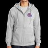 Essential Fleece Full Zip Hooded Sweatshirt Thumbnail