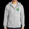 Essential Fleece Full Zip Hooded Sweatshirt Thumbnail