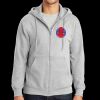 Essential Fleece Full Zip Hooded Sweatshirt Thumbnail