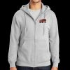Essential Fleece Full Zip Hooded Sweatshirt Thumbnail