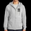 Essential Fleece Full Zip Hooded Sweatshirt Thumbnail