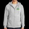 Essential Fleece Full Zip Hooded Sweatshirt Thumbnail