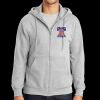 Essential Fleece Full Zip Hooded Sweatshirt Thumbnail