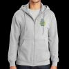Essential Fleece Full Zip Hooded Sweatshirt Thumbnail