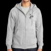 Essential Fleece Full Zip Hooded Sweatshirt Thumbnail