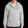 Essential Fleece Full Zip Hooded Sweatshirt Thumbnail