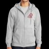 Essential Fleece Full Zip Hooded Sweatshirt Thumbnail