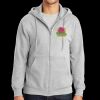 Essential Fleece Full Zip Hooded Sweatshirt Thumbnail