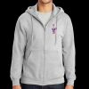 Essential Fleece Full Zip Hooded Sweatshirt Thumbnail