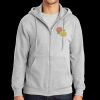 Essential Fleece Full Zip Hooded Sweatshirt Thumbnail