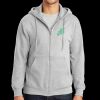 Essential Fleece Full Zip Hooded Sweatshirt Thumbnail